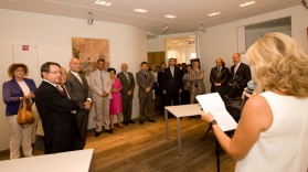 Mme. Maria Elena Cuomo, Inauguration du siège social de la Fondation Cuomo, 2010