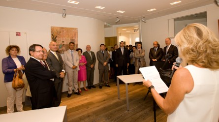 Mme. Maria Elena Cuomo, Inauguration du siège social de la Fondation Cuomo, 2010