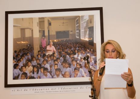 Mme. Maria Elena Cuomo, Inauguration du siège social de la Fondation Cuomo, 2010