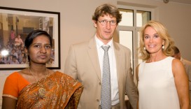 Mme. Maria Elena Cuomo, Inauguration du siège social de la Fondation Cuomo, 2010