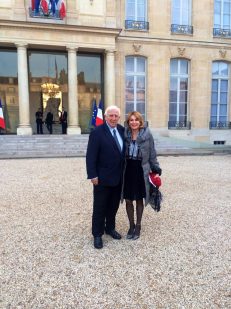 Cérémonie collective de la remise de la Légion d'honneur au Palais de l'Elysée, le 18 février 2015