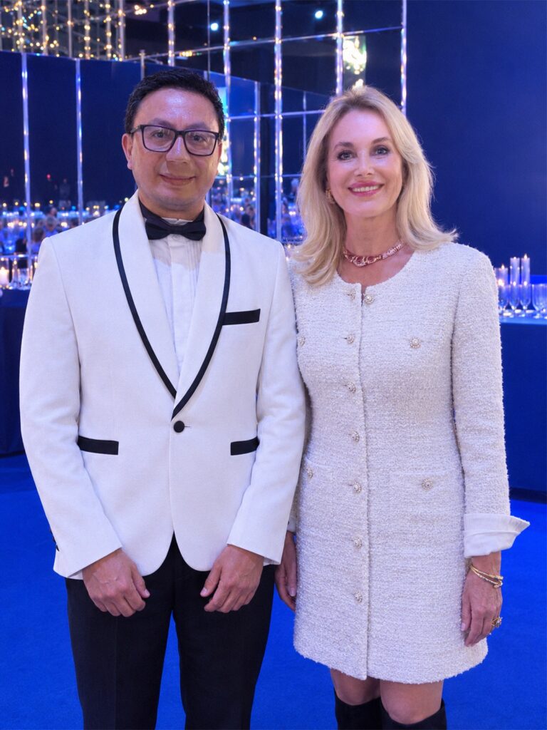 Maria Elena Cuomo with Paul Andrés Jiménez